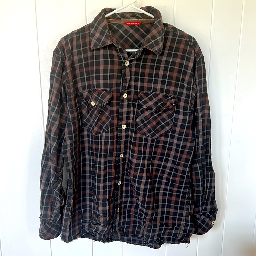 Distressed Western Plaid Flannel - Unionbay
